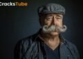 handlebar mustache with goatee