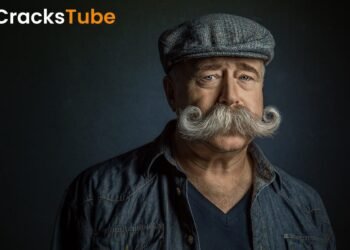 handlebar mustache with goatee
