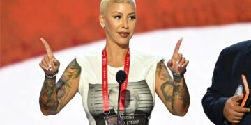 amber rose face tattoo