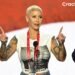 amber rose face tattoo